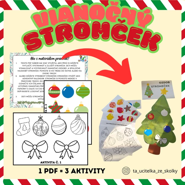 Ozdôb si vianočný stromček
