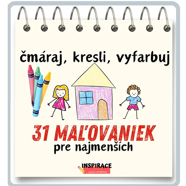 31 omaľovánok pre najmenších