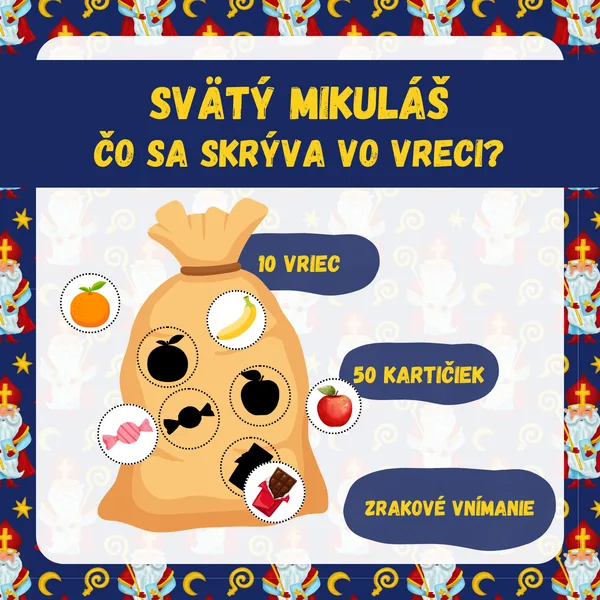 Svätý Mikuláš - čo sa skrýva vo vreci?