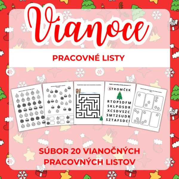 VIANOCE - pracovné listy