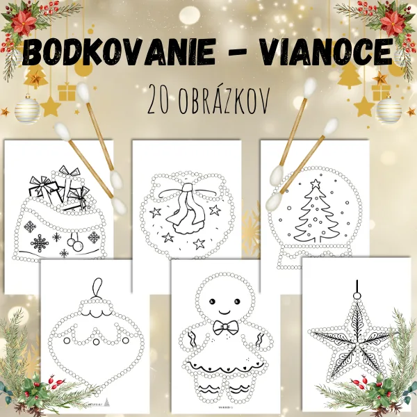 Bodkovanie - Vianoce