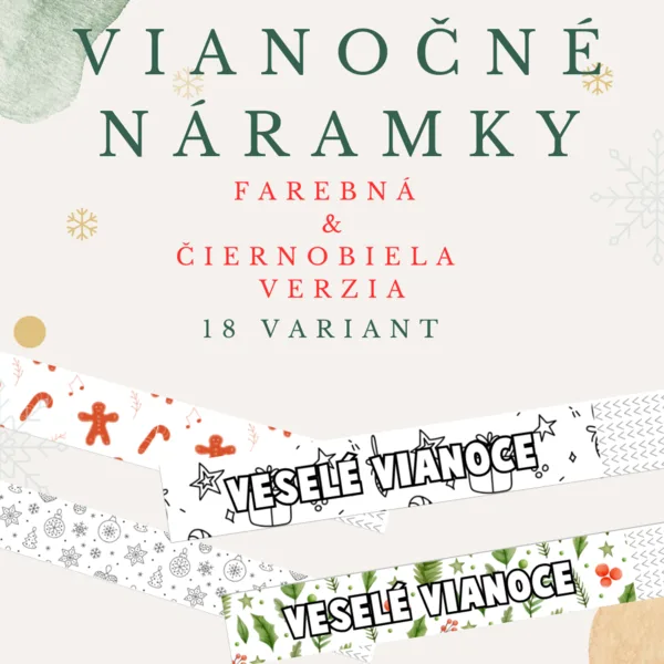 Vianočné náramky