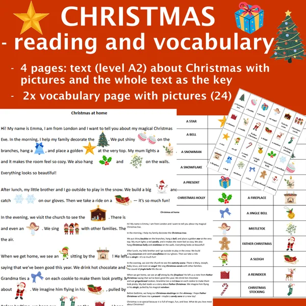 VIANOCE / Christmas reading with pictures
