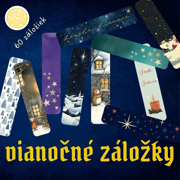 Vianočné záložky do knihy