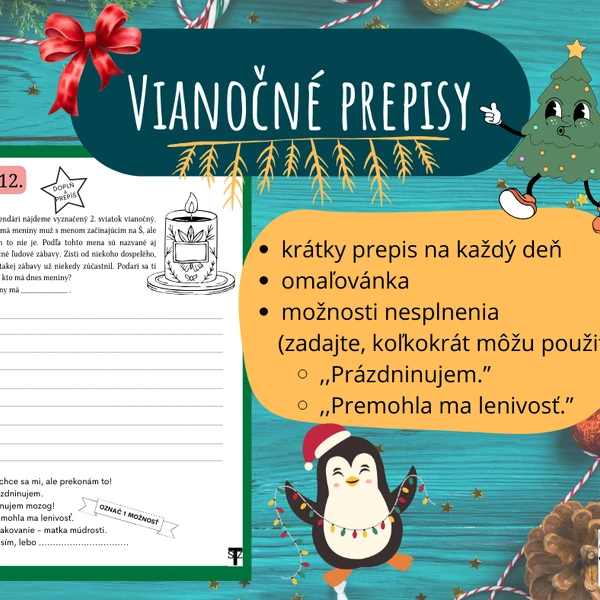 Vianočné prepisy