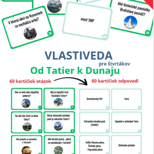 Vlastiveda - Od Tatier k Dunaju