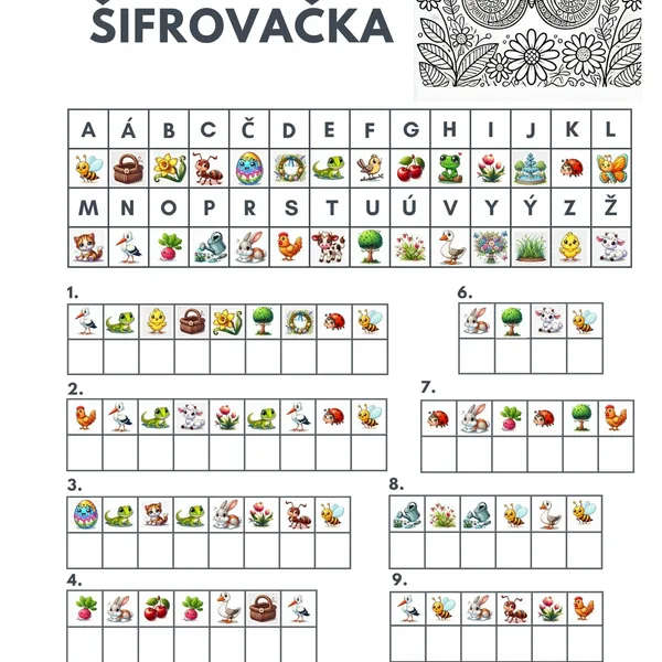 Jarná šifrovačka