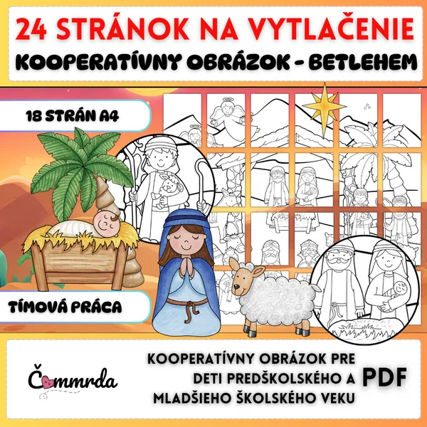 Kooperatívny obrázok Betlehem