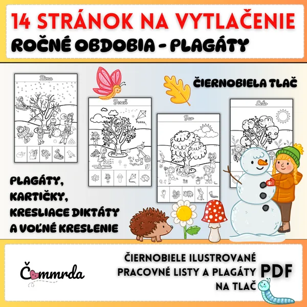Ročné obdobia - plagáty