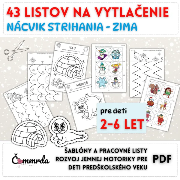 Nácvik strihania - ZIMA