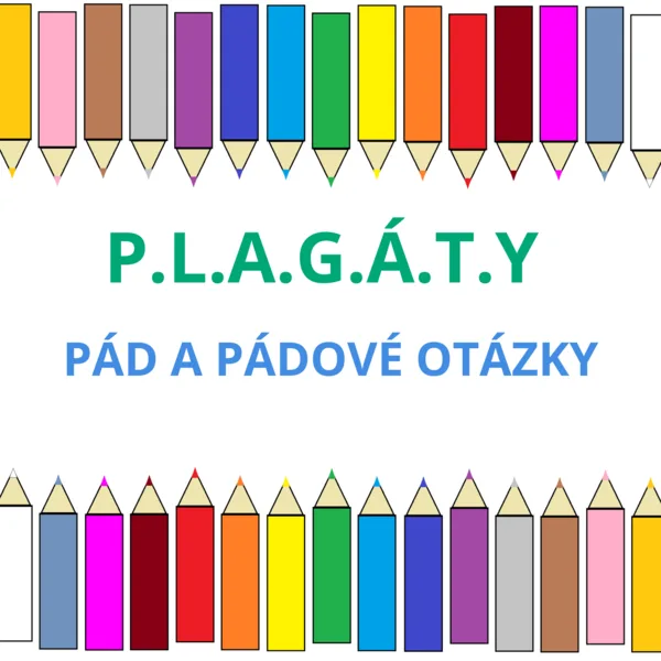 Plagát - Pády a pádové otázky