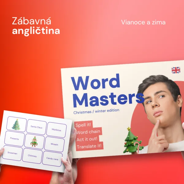 Zábavná angličtina l Word masters – Vianoce a zima