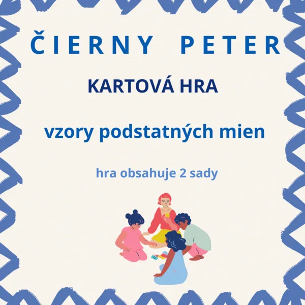 Čierny Peter - Vzory podstatných mien