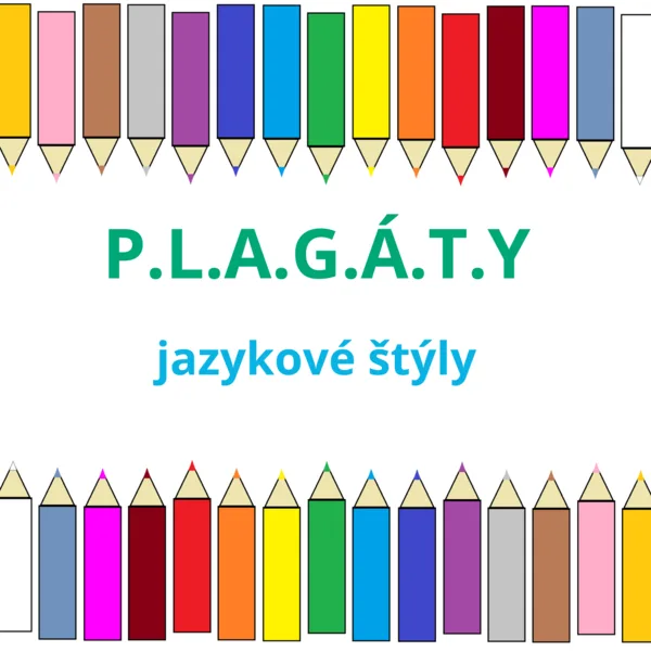 Plagát - jazykové štýly