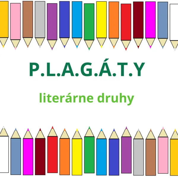 Plagáty - literárne druhy