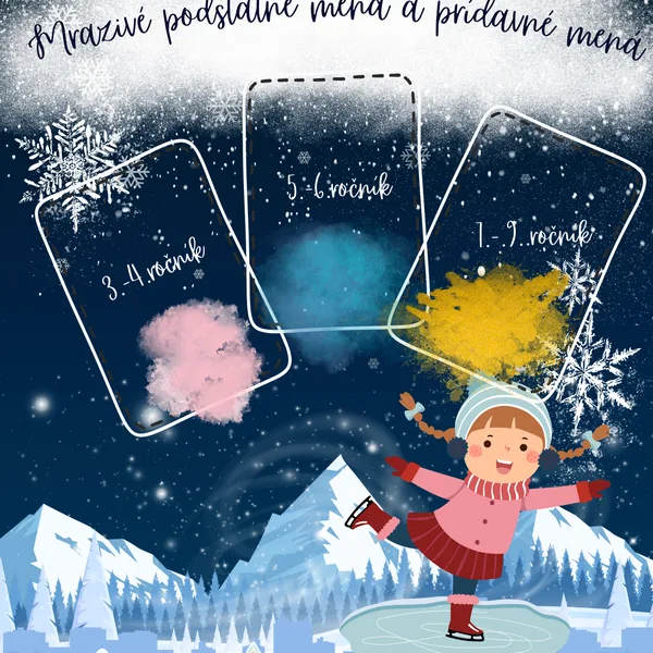 Mrazivé podstatné a prídavné mená