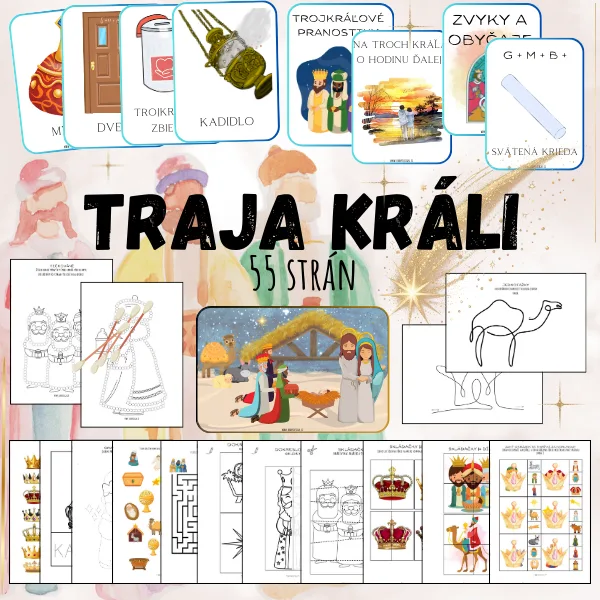 Traja králi - 55 strán-brožúra