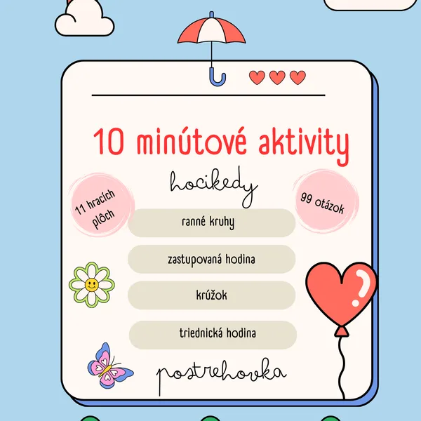 10 minútové aktivity