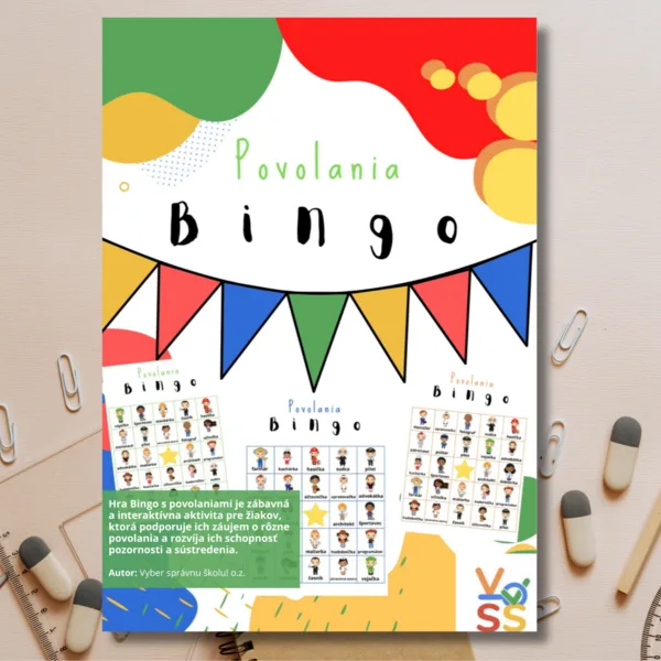 Aktivita - "Bingo povolania"