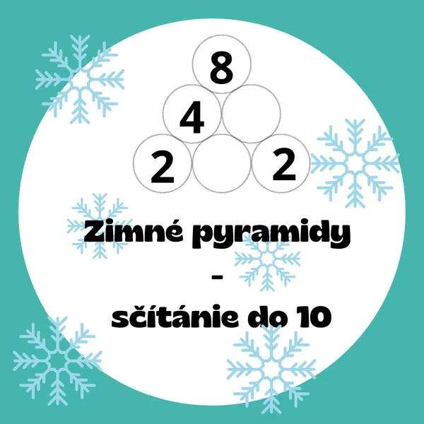 Sčítacie pyramidy - zima