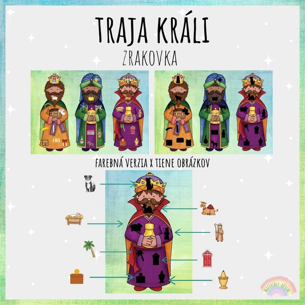 Traja králi, zrakovka