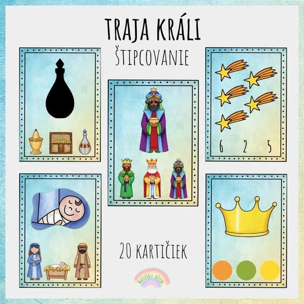 Traja králi, štipcovanie