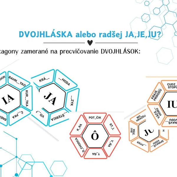 DVOJHLÁSKA alebo radšej JA, JE, JU?