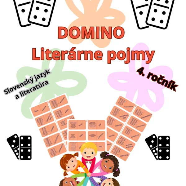 Domino - LITERÁRNE POJMY 4. ročník