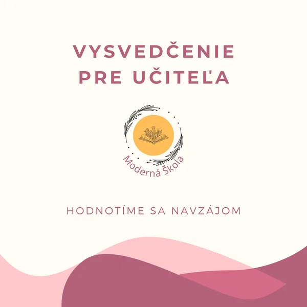 Vysvedčenie pre učiteľa