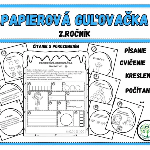 PAPIEROVÁ GUĽOVAČKA 2.ROČNÍK