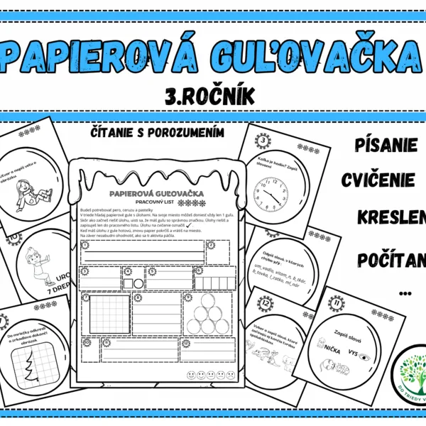 PAPIEROVÁ GUĽOVAČKA 3.ROČNÍK