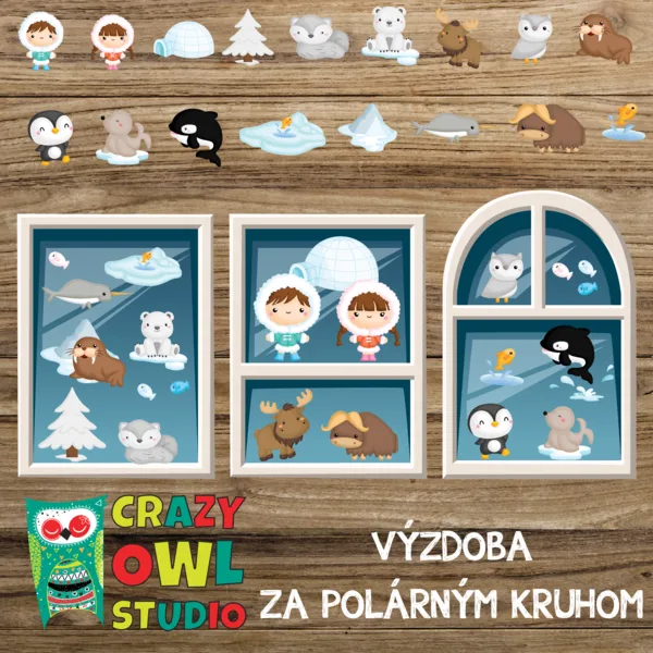 VÝZDOBA ZA POLÁRNÝM KRUHOM