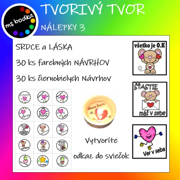 Nálepky 3