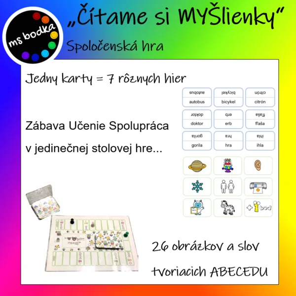 MYŠlienky kartová hra 