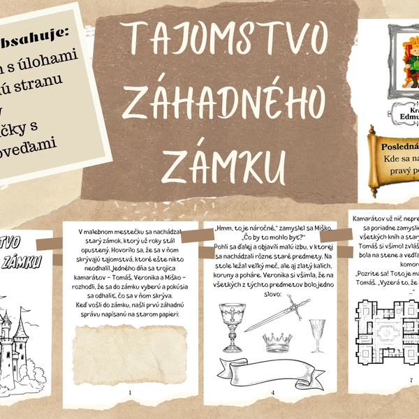 TAJOMSTVO ZÁHADNÉHO ZÁMKU