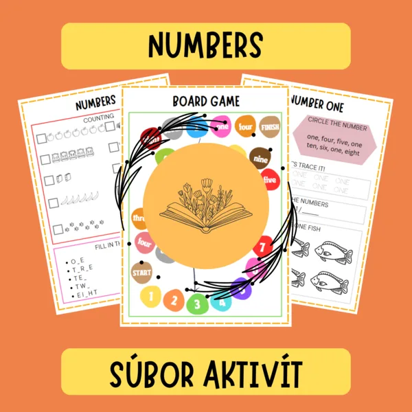 Numbers - Súbor aktivít