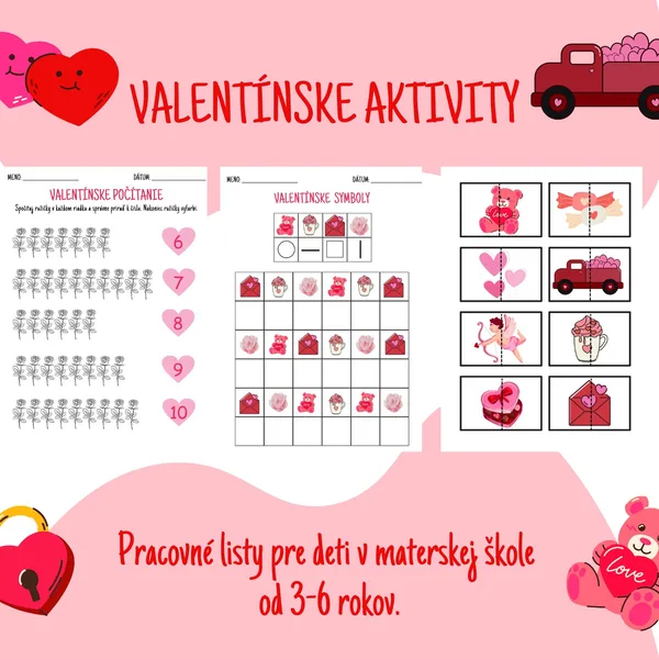 Valentín v MŠ, Deň zaľúbených ❤