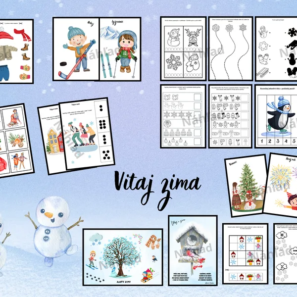Vitaj zima - brožúra