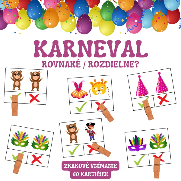 KARNEVAL - brožúra - "Rovnaké / rozdielne?"