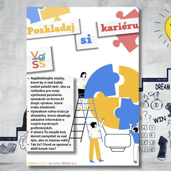 Aktivita - "Poskladaj si kariéru"