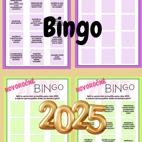Novoročné bingo