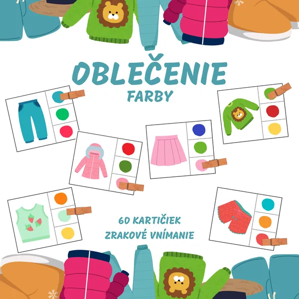 OBLEČENIE - brožúra - farby