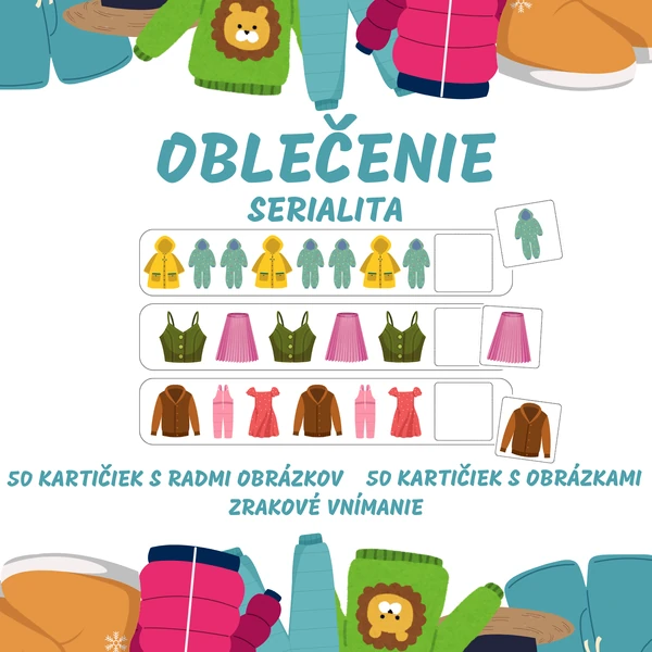 OBLEČENIE - brožúra - serialita