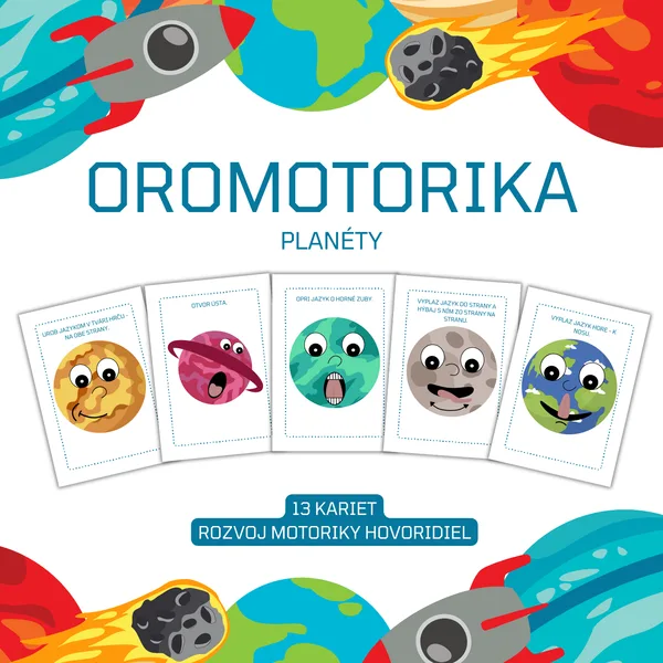 PLANÉTY - oromotorika