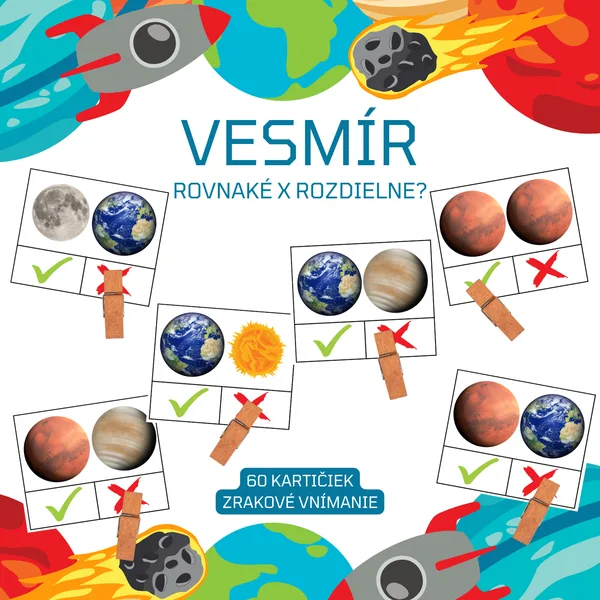 VESMÍR - brožúra - ROVNAKÉ X ROZDIELNE?