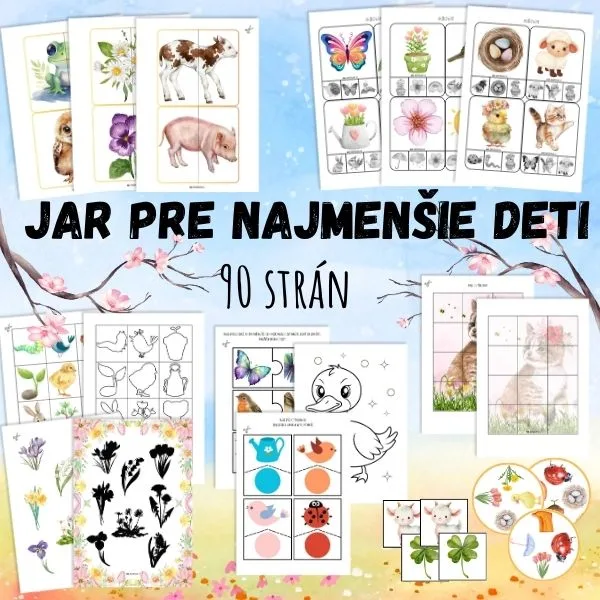 Jar - aktivity pre najmenšie deti