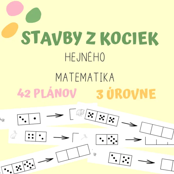Stavby z kociek - Hejného matematika