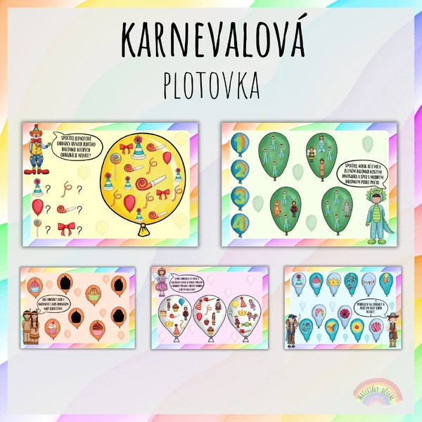 Karnevalová plotovka alebo brožúra