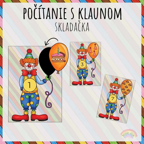Počítanie s klaunom