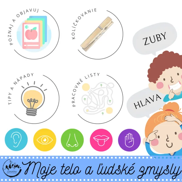 Moje telo a ľudské zmysly